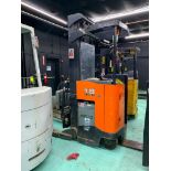 Doosan 3,500 LB. Capacity Electric Reach Truck, Model BR18SP-7, S/N FRAOJ-1960-00025, 36 Volt, 3-Sta