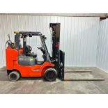 Toyota 10,000-LB. Capacity Boxcar Special Forklift, Model 7FGCU45-BCS, S/N 64412, LPG Fuel, Cushion