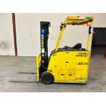 2020 Hyster 4,000-LB. Capacity Stand-Up Forklift, Model E40HSD3-21, S/N C219N05216U, 36 Volt Battery