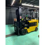 2000 Yale 8,000 LB. Capacity Electric Forklift, Model ERC080, S/N A839V03002X, 36 Volt, 3-Stage Mast