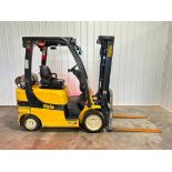 2019 Yale 5,000-LB. Capacity Forklift, Model GLC050LX2NAE087, S/N B967V03215T, LPG Fuel, Cushion Tir
