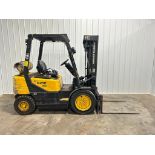 Doosan 5,000-LB. Capacity Forklift, Model G25E-3, S/N G9-00883, LPG Fuel, Solid Pneumatic Tires, 3-S