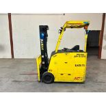 2020 Hyster 4,000-LB. Capacity Stand-Up Forklift, Model E40HSD3-21, S/N C219N05224U, 36 Volt Battery