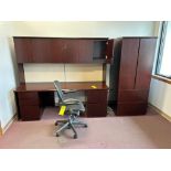 Contents of Office: Desk, Chair, & Table (Location: 4404 Hamilton Cleves Rd., Hamilton, OH 45013)