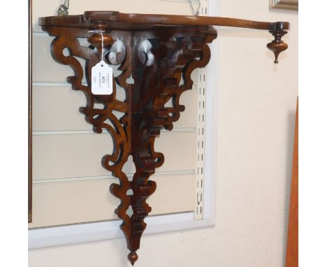 A Victorian wall bracket