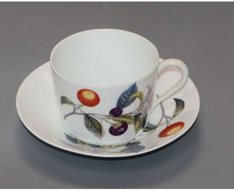 Nine Limoges citronella coffee cups and saucers