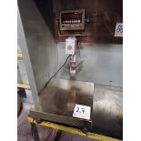 ActiveScale digital scale, mod. LP7510, 200 lbs. - 0.05 lbs, 16" x 16" platform
