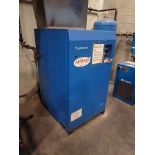 Hydrovane rotary vane air compressor, 60 hp, approx. 25000 hrs., mod. V45ACE08-5736D0509, ser. no.