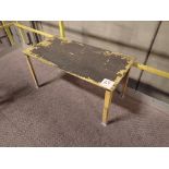 steel table, 24" x 48"