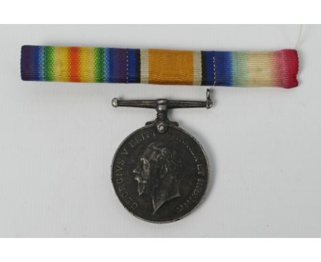 A World War One British War medal to Leading Stoker K.21702 W.E JONES. L. STO. R.N.