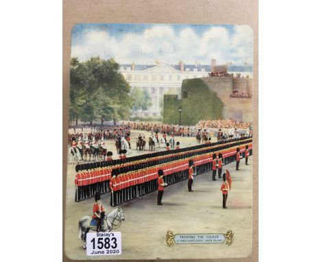 A Huntley &amp; Palmers biscuit tin trooping the colour tin and vintage games cigarette cards etc - NO RESERVE