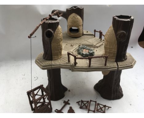 Star Wars , vintage Ewok village , unboxed , most parts included - NO RESERVE