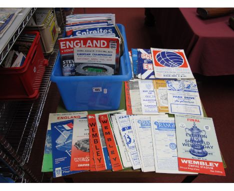 1965 and 1966 F. A Cup Finals, 62-3 Macclesfield v. Frickley, 59-60 Boston v. Wellington Town. 1964 Kent Cup Final Maidstone 