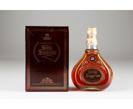 Johnnie Walker swing superior Scotch Whisky with box 75cl 43% 