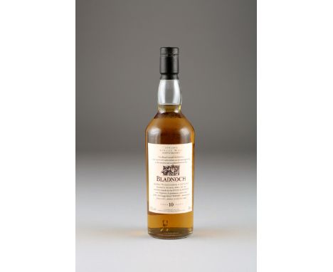Bladnoch Lowland Single Malt Scotch Whisky, aged 10 years 70cl 43% 
