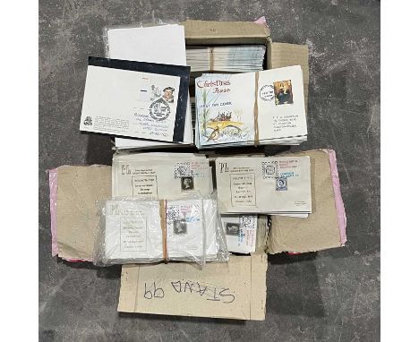 A collection of first day covers, to include: Christmas issue, PHILYMPIA 1970 international Stamp Exhibition examples, includ
