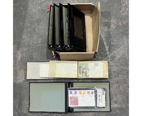 A collection of "Restricted Army Book 598" first day cover albums, together with another album (5)