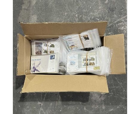 A quantity of first day covers, to include: London 1980 International Stamp Exhibition, Charity Stamp, Historic Royal Residen