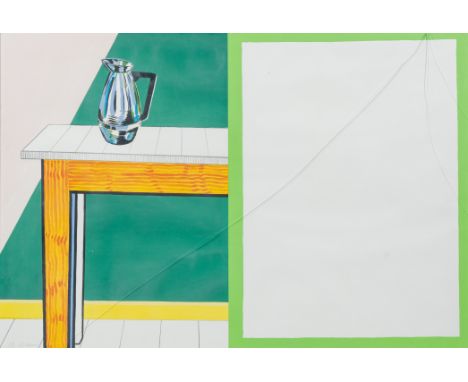 Title: Roger Raveel (1921-2013): Untitled, lithograph in colours, ed. 19/60Description:Work: 106,5 x 72,5 cm Frame: 110,2 x 7