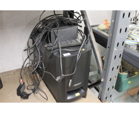 A Bose Acoustimass module speaker system 