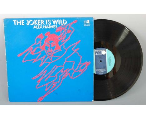 Alex Harvey - The Joker Is Wild, German 1972, Metronome 15.429, hole punch to sleeve corner. (1)