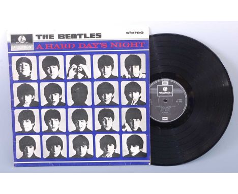 The Beatles - A Hard Day's Night, 1970's re-press, Parlophone PCS 3058, YEX 126-1/127-1, stereo. (1)