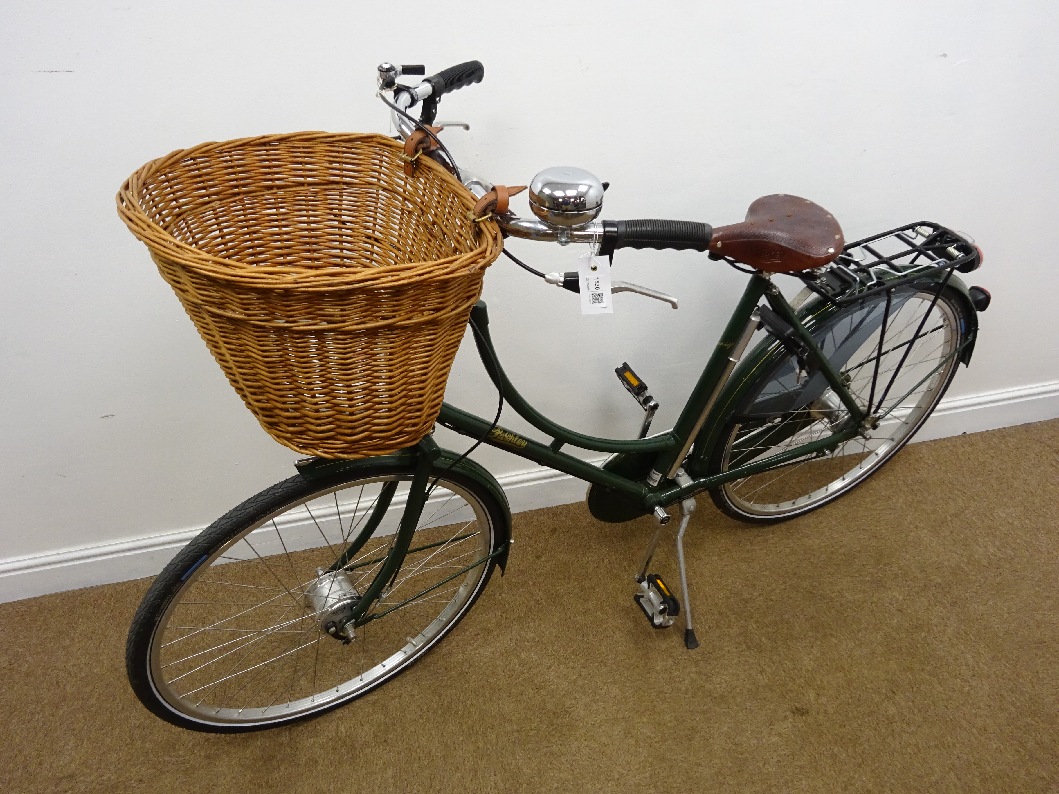 Pashley Princess Sovereign push bike, British racing green finish