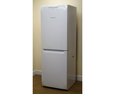 Hotpoint FF175B frost free fridge freezer, W60cm, H175cm, D63cm (This item is PAT tested - 5 day warranty from date of sale) 