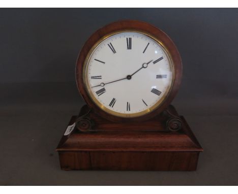 A small late 19th century eight day French Mantel clock by V.A.P. - Victor Athanese Pierret - French clock maker - bears make