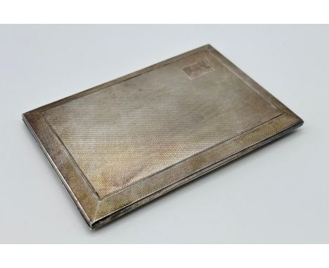 Silver [Birmingham] cigarette case [131.17g]