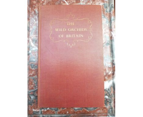 The Orchids Of Britain [limited edition No 928] By Jocdlyn Brooke drawings from the living plant Gavin Bone. 1950 London.