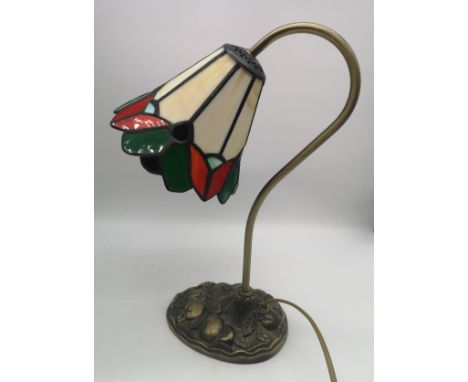 Tiffany Style Vintage Desk Lamp, H 38cm