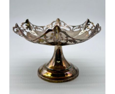 Silver [Sheffield] decorative dish [201.42g]