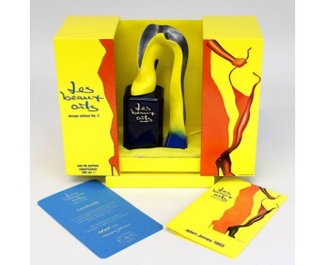 Allen, Jones (geb. Southampton 1937), Mitbegründer der Fragance-Art und Pop-Art, Parfüm-Sammlerflakon Les beaux arts design e