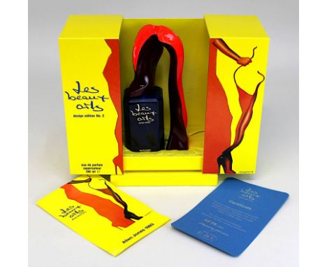 Allen, Jones (geb. Southampton 1937), Mitbegründer der Fragance-Art und Pop-Art, Parfüm-Sammlerflakon Les beaux arts design e