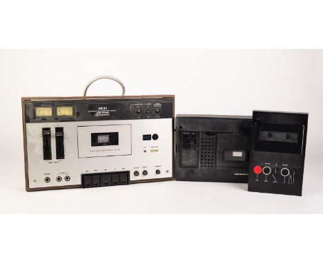 MARANTZ Model CP230/CP430 STEREO CASSETTE RECORDER, with handbook; Vintage AKAI STEREO CASSETTE DECK, CS-34D, together with a