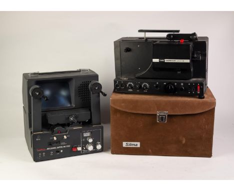 NORIS NORIMAT SPECIAL D SOUND FILM PROJECTOR, in associated brown faux suede ?Silma? case, together with a GOKO RM-5000 8mm R