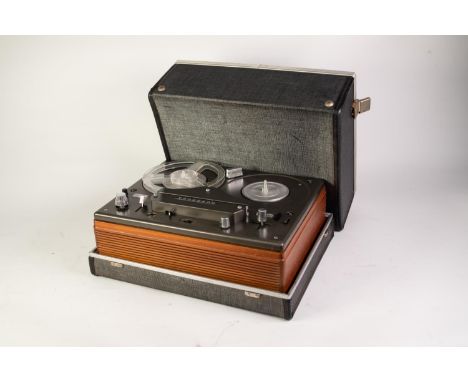 VINTAGE, TANDBERG, REEL TO REEL, TWO TRACK TAPE RECORDER series 15, the model number stated is 15-21, housed in original Tand