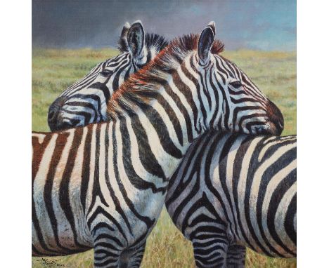 TONY FORREST (b.1961) ARTIST SIGNED LIMITED EDITION COLOUR PRINT ?Nearest and Dearest?, (60/195), with certificate 18? x 18? 
