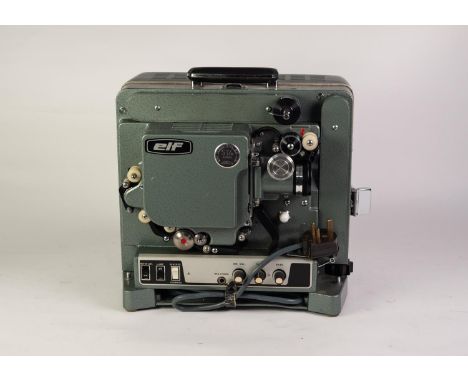 VINTAGE EIKI ELF ST-1H CINE PROJECTOR, with speaker to the removable cover 
