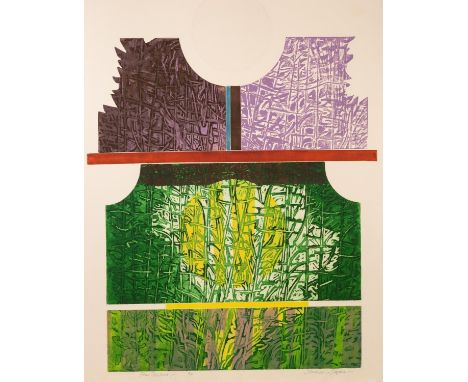 NORMAN JAQUES (1922-2014) TWO ARTIST SIGNED LIMITED EDITION COLOUR PRINTS ?The Blue Doorway?, (1/10) 25 ¼? x 19? (64cm x 48.2