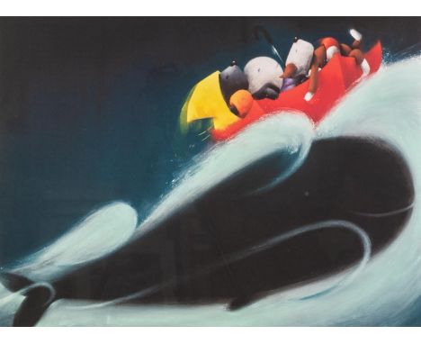 DOUG HYDE (b. 1972) ARTIST SIGNED LIMITED EDITION COLOUR PRINT?A Whale of a Time?, (118/395), with certificate 16? x 22? (40.