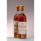 2 Flaschen 1950 Chateau Coutet a Barsac, Sauternes, Grand