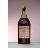 1 Fl. J. & F. Martell Cordon Extra, 40%, Cognac, Plakette