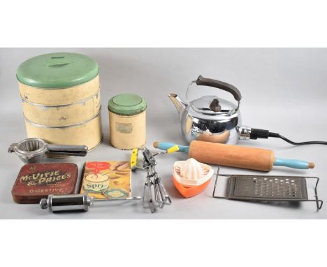 A Collection of Various items of Vintage Kitchenwares 