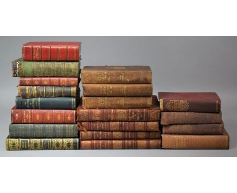 A Collection of Vintage Books to include Mrs Beeton's Book Of Household Management, Dickens, Lives of the Chief Justices Etc 