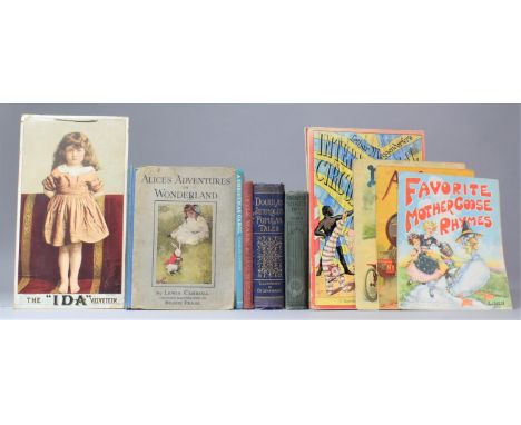 A Collection of Various Children's Books and Ephemera to Include Alice's Adventures in Wonderland, Little Wars by Wells, Doug