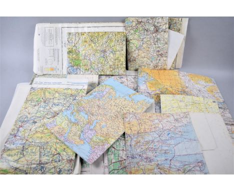A Collection of Vintage Civil Aviation Air Charts and Maps Etc 