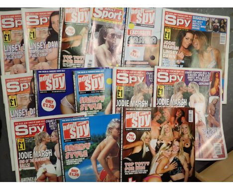 Eighteen glamour magazines, mainly sport in good condition. P&amp;P Group 2 (£18+VAT for the first lot and £3+VAT for subsequ