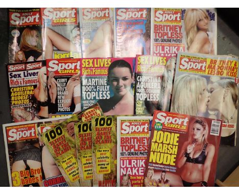 Seventeen glamour magazines, mainly sport in good condition. P&amp;P Group 2 (£18+VAT for the first lot and £3+VAT for subseq